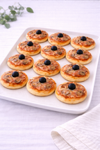 Mini pizzas - saveurs au choix