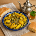 Tajine de poulet aux olives