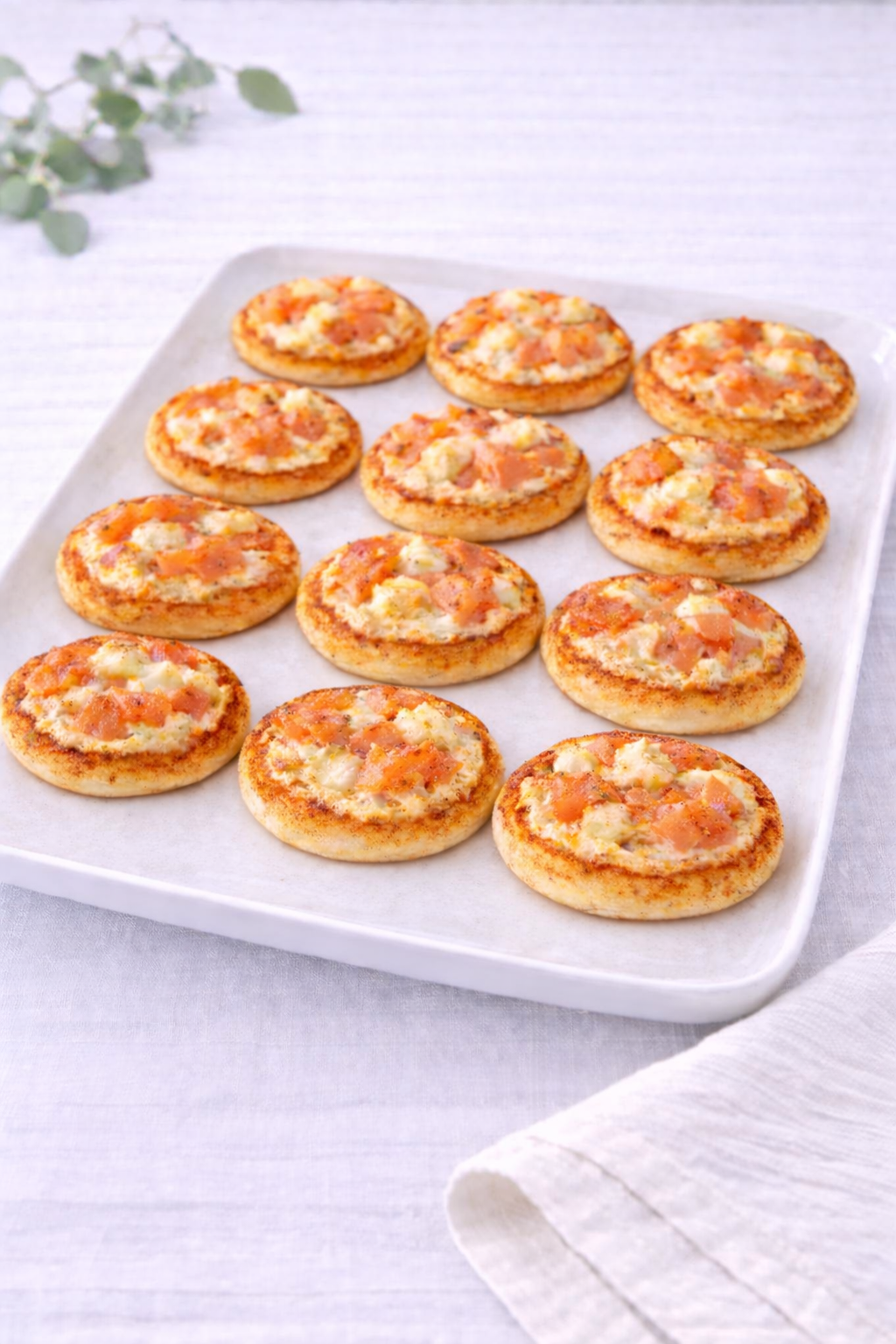 Mini pizzas - saveurs au choix