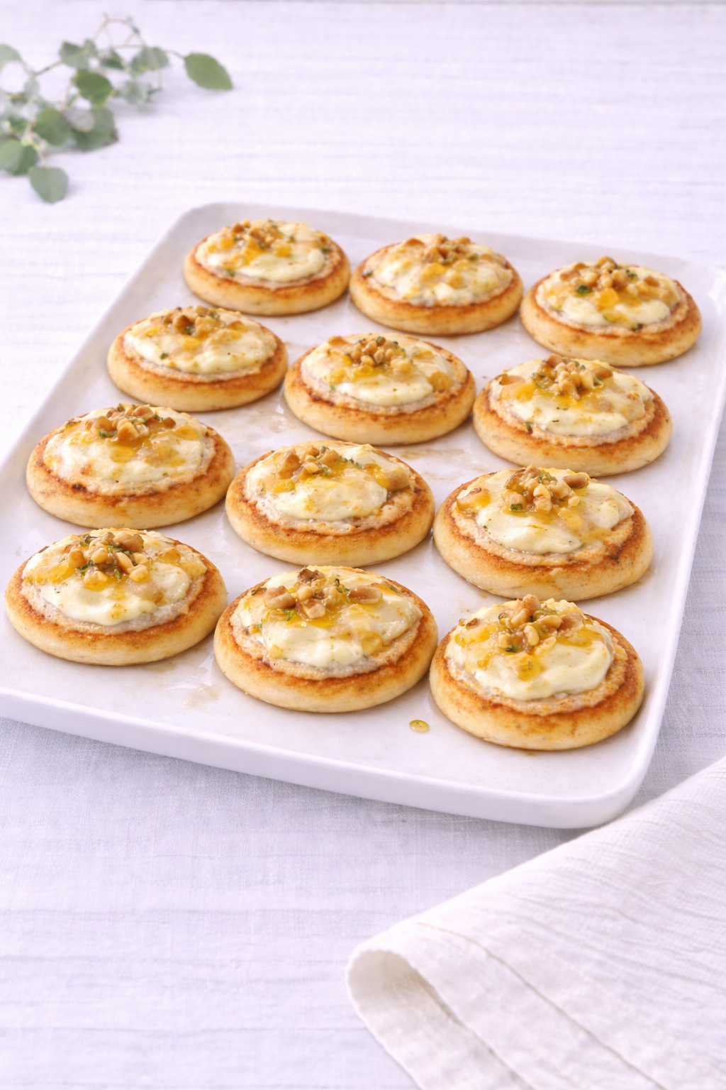 Mini pizzas - saveurs au choix