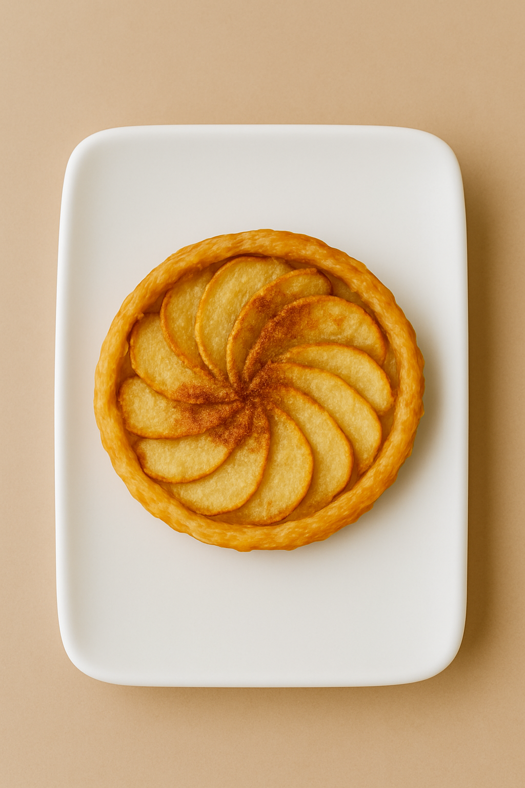 Tartelette pommes cannelle