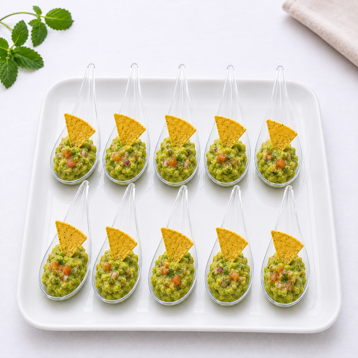 Cuillères de guacamole