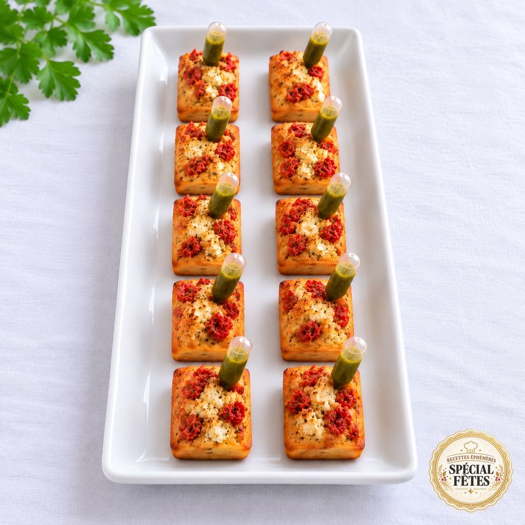 Mini financiers salés