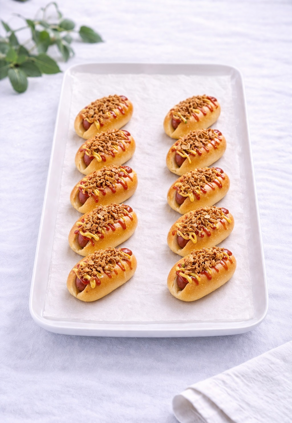 Mini hot dogs