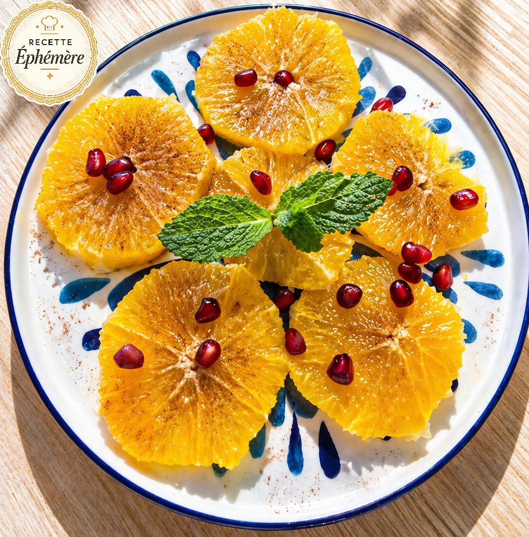 Oranges à la marocaine