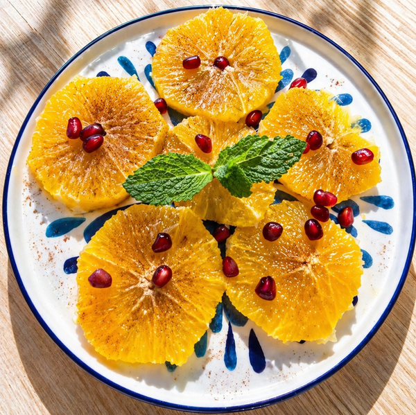 Oranges à la marocaine