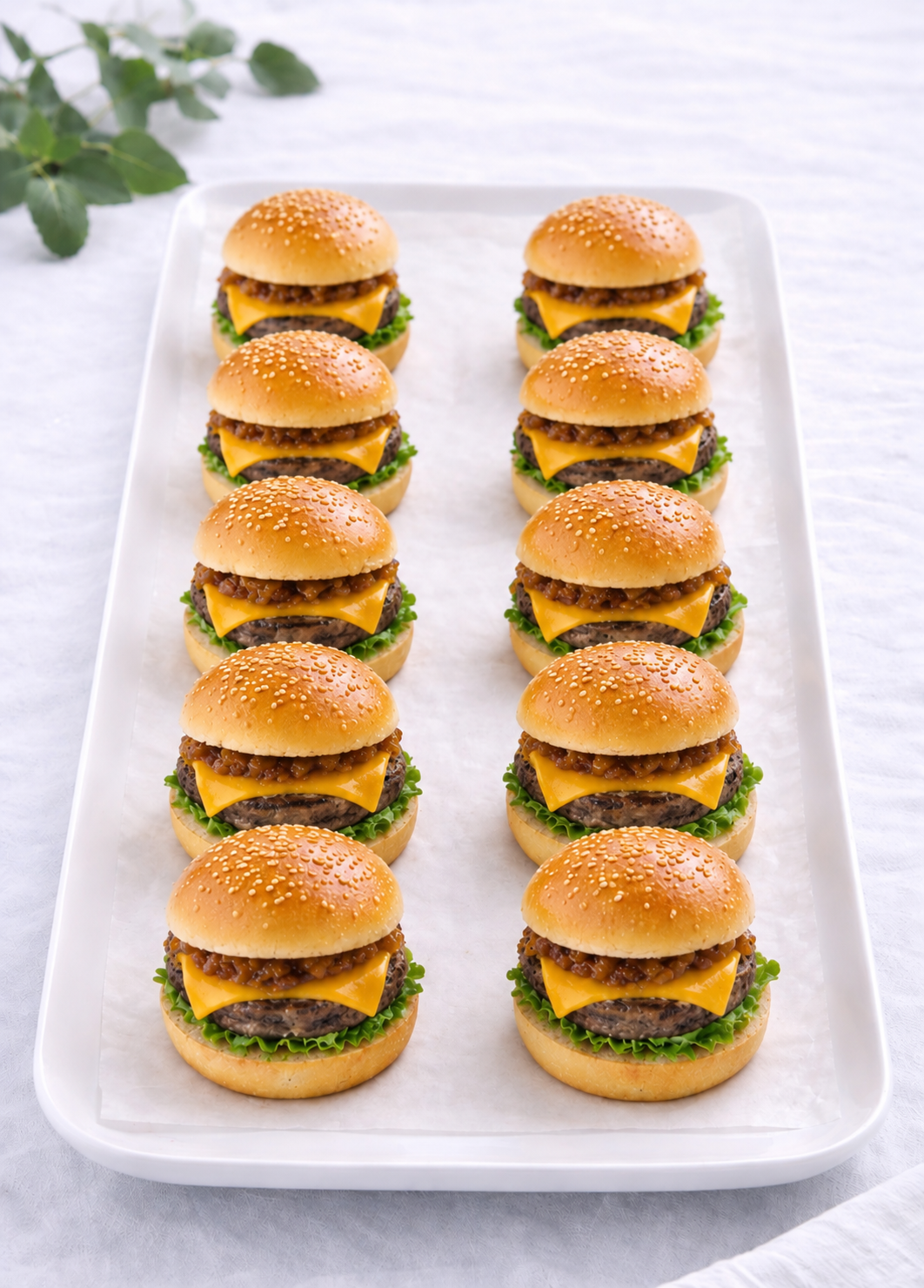 Mini burgers
