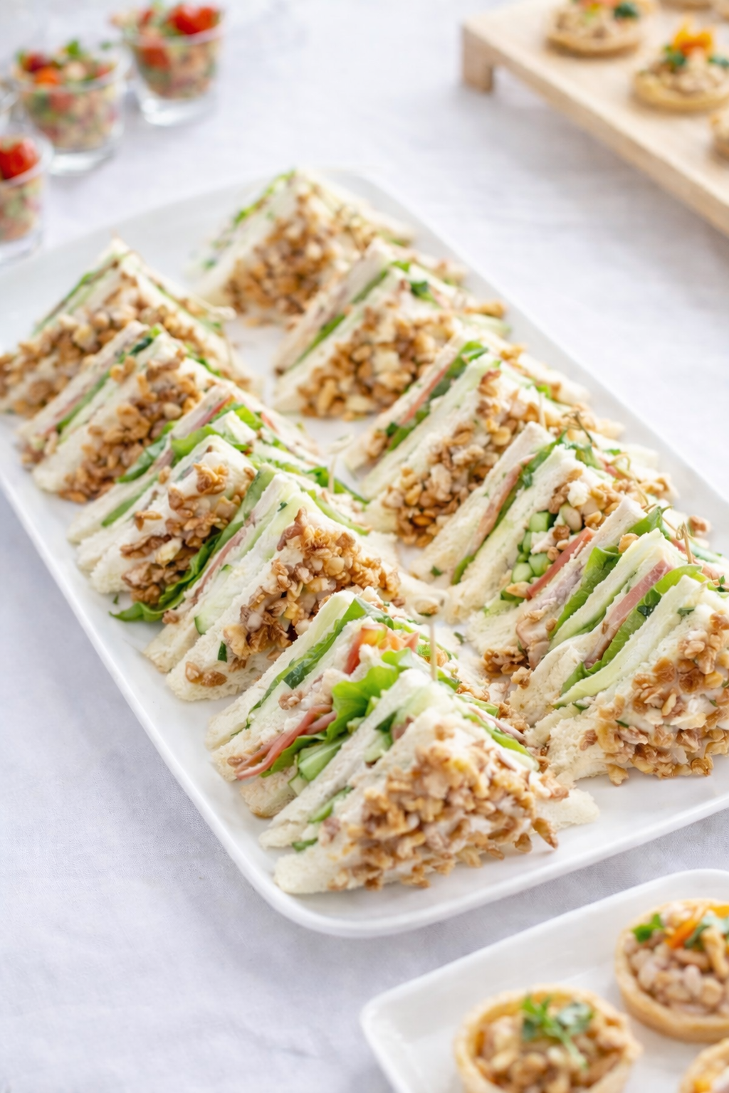 Mini club sandwichs